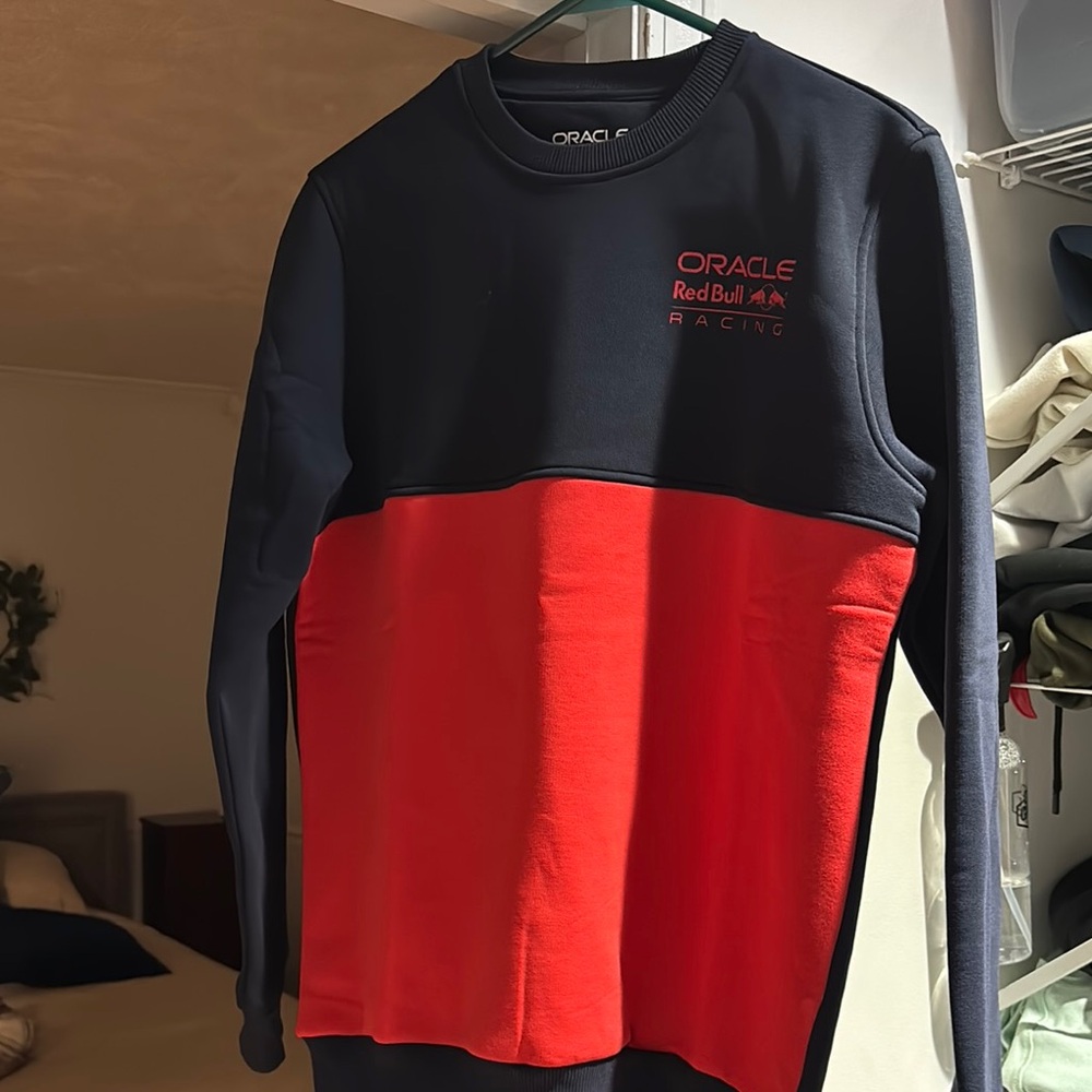 Oracle Red Bull Racing Navy and Red Sweatshirt
